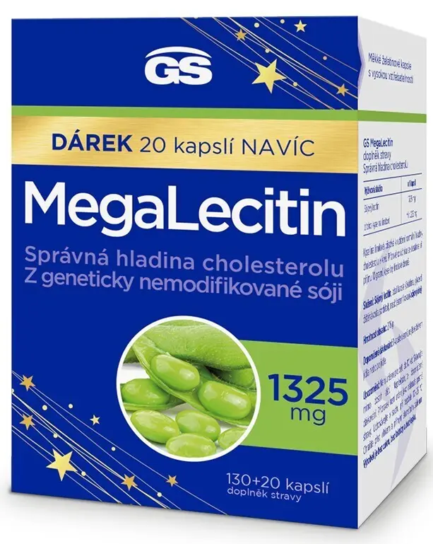 13034-gs megalecitin 1325mg cps.130+20 darek